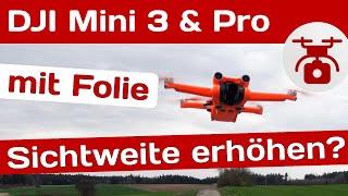 DJI Mini 3 Drohnenflug Flug auf Sichtweite SICHTBARKEIT der Drohne EINFACH verbessern & erhöhen ?