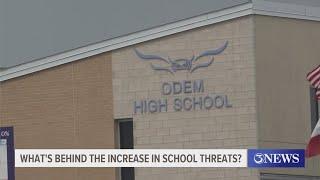 What's behind the recent increase in school threats?