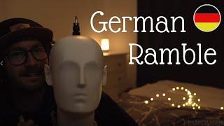 German Whisper Ramble ASMR | Deutsch ASMR flüstern | Male Whispering