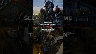 Sentinel Prime VS The Fallen #transformers #edit #vs #sentinelprime #thefallen