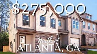 SEE Inside BRAND NEW Atlanta Georgia Townhomes | 3 BED, 2 BATH | $275,000+ | MUST SEE!