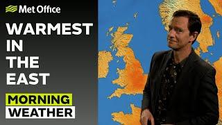 24/07/24 – Fine for many, cloudy later – Morning Weather Forecast UK –Met Office Weather