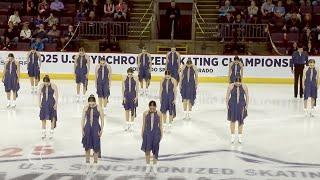 Skyliners | Senior Free Skate | 2025 U.S. Synchronized Skating Championships