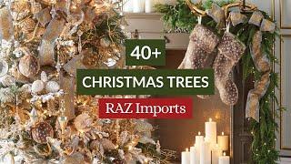 2024 Christmas Tree Decorations Ideas & Trends from RAZ Imports!