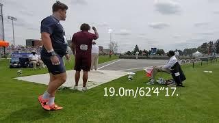 BIG TEN SHOT PUT CHAMPIONSHIPS 2021 part 1