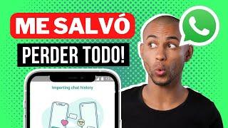 Cómo RECUPERAR CONVERSACIONES BORRADAS de WHATSAPP, FUNCIONA 2025 - Mensajes de hace MUCHO TIEMPO!