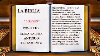 ORIGINAL: LA BIBLIA PRIMER LIBRO DE LOS " 1 REYES " COMPLETO REINA VALERA ANTIGUO TESTAMENTO