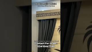 Project Complete in Lahore Arabic Majlis Official Room Full Decore interior #world #arabic