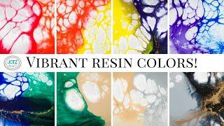 Vibrant colors for resin | Liquid pigments | The Epoxy Resin Store