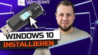 Windows 10 installieren USB 2022: USB-Stick erstellen + Windows einrichten