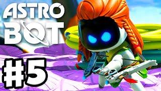 Astro Bot - Full Game Walkthrough Part 5 - Feather Cluster 100%!