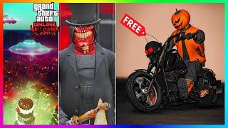 FREE Halloween Vehicles, NEW Outfits, UFO Location, GHOST, Weather, GTA 5 2024 (GTA Online Update)