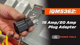 iQMS362: 15 Amp/20 Amp Plug Adapter