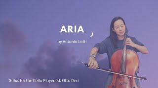 Solos for the Cello Player: 7 Aria by Antonio Lotti | Cellomoji Cover