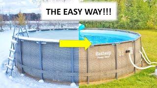 Winterize an Above Ground Pool - The Easy Way