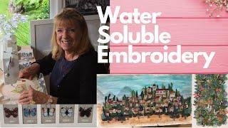 Water Soluble Embroidery