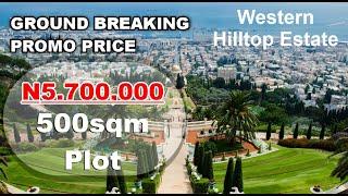 GROUND PROMO OFFER AT WESTERN HILLTOP ESTATE IKOLA ALAGBADO AIT ROAD LAGOS