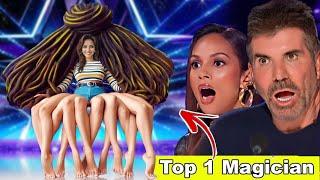 Golden Buzzer: The AMAZING Magic of Sacred Magician Riana Leaves Judges Astonished | BGT 2024