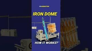 Iron Dome Missiles explained in 30 seconds #3d  #missile #science
