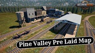 Pine Valley Pre Laid Map For RailRoads Online!