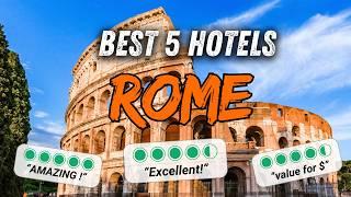  What are the BEST HOTELS in ROME ? (2024 Rome hotels review)