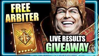 Free Arbiter Pack - LIVE GIVEAWAY, then GvG Attacks! #WoR