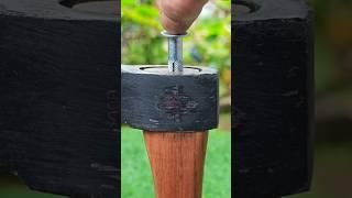 Extremely effective axe handle making trick !axe #ax #effective #handle #tips #making