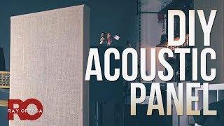 How to Build Your Own Acoustic Panels