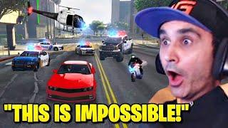 Summit1g's Longest Police Chase vs 20 Cops in ProdigyRP 2.0