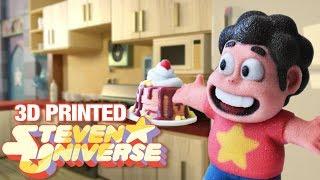 Steven Universe -  3D printing Steven and Together Breakfast!