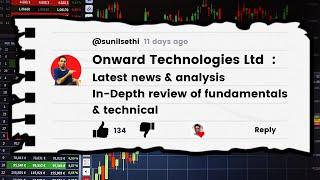 Onward Technologies Ltd Analysis: Fundamentals, Technicals & Current Market Trends #ONWARDTEC