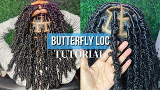 Butterfly Loc Bob Tutorial | How To Make Them Distressed