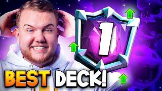 TOP 1 BEST DECK TO PUSH IN CLASH ROYALE!