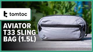 tomtoc Aviator T33 Sling Bag (1.5L) Review (2 Weeks of Use)