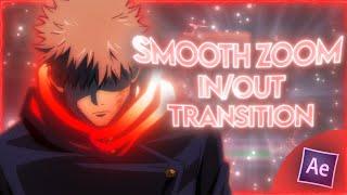SMOOTH Zoom In/Out Transition After Effects Tutorial + FREE Project File | Shxck