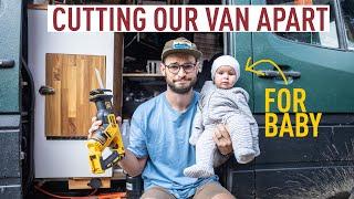 Full Time VAN LIFE with Baby + Professional Editing Rig | Changes to our Van Conversion