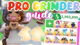 how to be a PRO GRINDER in adopt me! (ULTIMATE GUIDE!) 