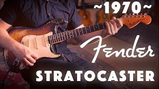 Original 1970 Vintage Fender Stratocaster