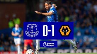 PREMIER LEAGUE HIGHLIGHTS: EVERTON 0-1 WOLVES