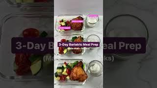 How to Meal Prep after Bariatric Surgery | bariatric diet | gastric sleeve meal prep | wls recipes