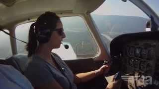 My first flying lesson!