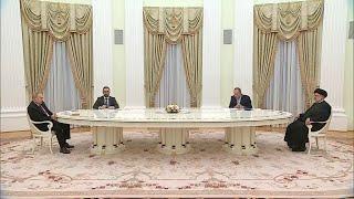 Russian President Putin hosts his Iranian counterpart Raisi | AFP