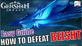 [Easy Guide] How to defeat Beisht "The Avenger of the Vortex"? The Crane Returns on the Wind Genshin