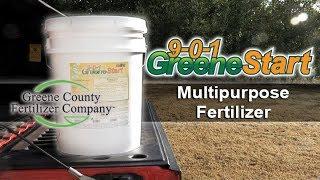 9-0-1 GreeneStart™ Multipurpose Fertilizer - Greene County Fertilizer Company