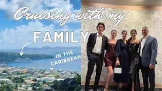 My Family Came on Board | week in the life of a cruise ship performer/ prepping for the World Cruise