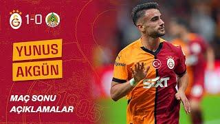  Yunus Akgün'ün maç sonu açıklamaları | #GSvALN