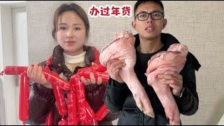 即將過年，媳婦花1500元置辦臘肉，中途爆出婆婆的秘密，逗得婆婆哈哈大笑【婷妹要努力】