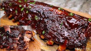 Super Easy Oven Baked Ribs| Fall Off The Bone BBQ Ribs Recipe