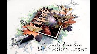 Fall Inspired Scrapbooking Layout with Jana and Lindy's