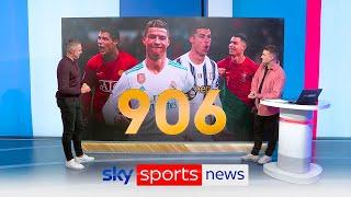 Cristiano Ronaldo aims for 1000 career goals with only 94 goals left to go